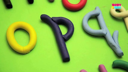 Play Doh Alphabets | ABC Song | Learn ABC From Baby Box