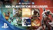 100+ PlayStation Exclusives on PlayStation Now Subscription