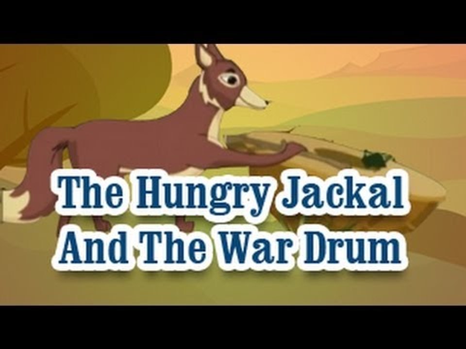 The Hungry Jackal And The War Drum | Panchatantra Tales | English Animated Stories For Kids