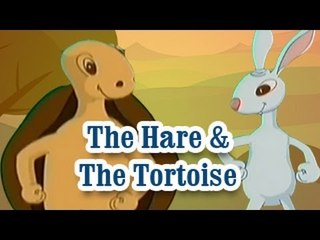 The Hare & The Tortoise | Panchatantra Tales | English Animated Stories For Kids