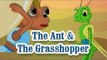 The Ant & The Grasshopper | Panchatantra Tales | English Animated Stories For Kids