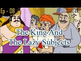 The King And The Lazy Subjects | Panchatantra Tales | English Animated Stories For Kids