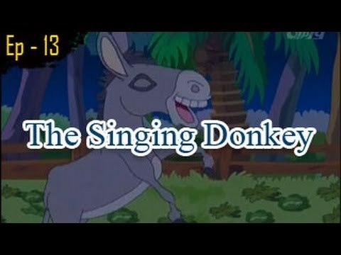 The Singing Donkey | Panchatantra Tales | English Animated Stories For Kids