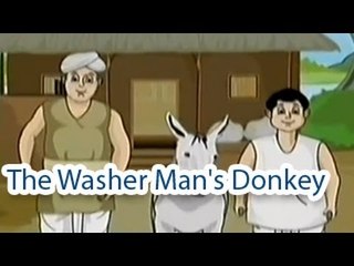 The Washer Man's Donkey | Panchatantra Tales | English Animated Stories For Kids