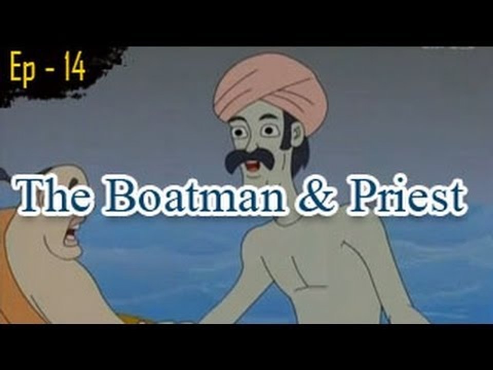 The Boatman & Priest | Panchatantra Tales | English Animated Stories For Kids