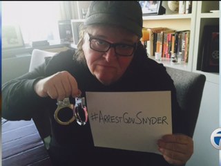 Michael Moore writes letter asking for the arrest of Gov. Rick Snyder over Flint water crisis