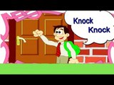 Knock Knock Nursery Rhyme With Lyrics - English Songs For Children