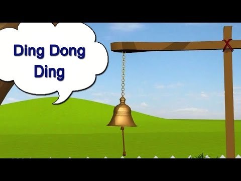 Ding Dong Ding Nursery Rhyme With Lyrics - English Songs For Children