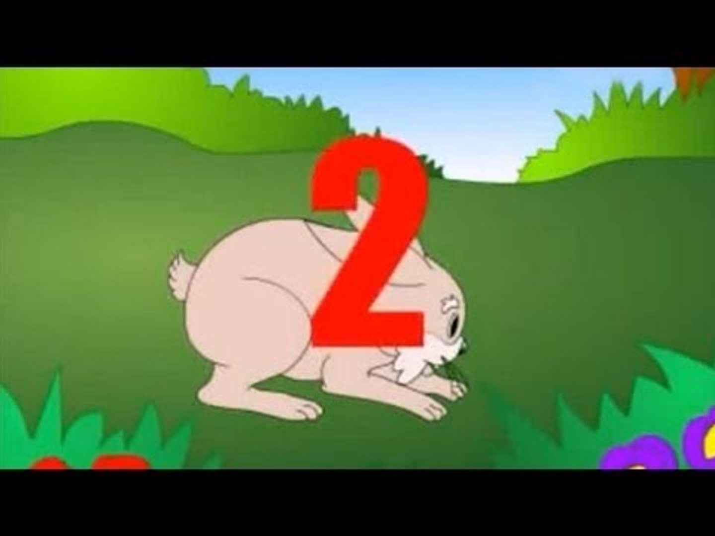 Rabbits Rabbits 123 - Nursery Rhyme With Lyrics