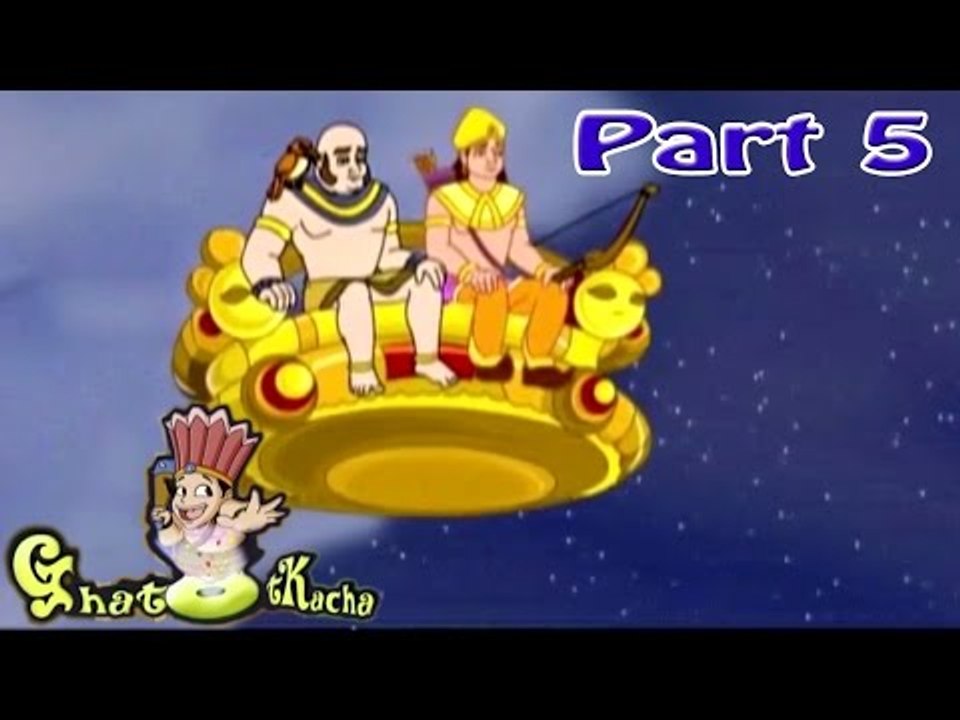 Ghatotkacha | Helps Abhimanyu & Surekha To Get Married | Animated Hindi Movie Part 5