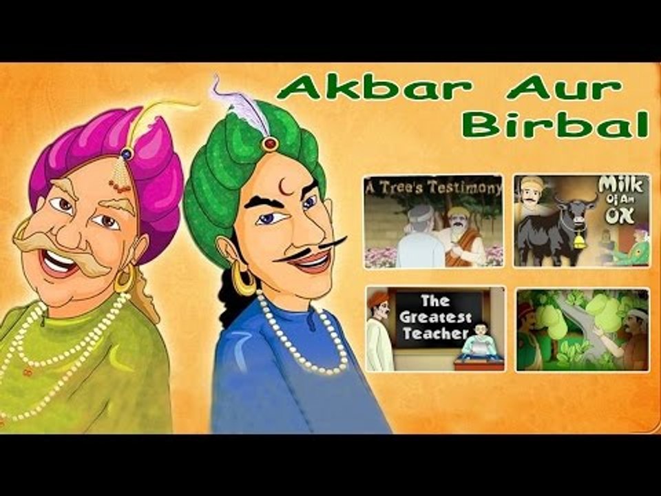 Akbar Birbal Hindi Animated Stories For Kids - Vol 4