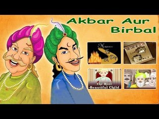 Akbar Birbal Hindi Animated Stories For Kids - Vol 3