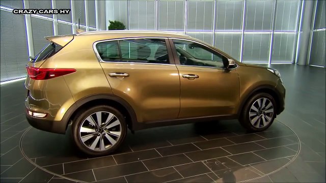 2017 Kia Sportage Gold Exterior interior