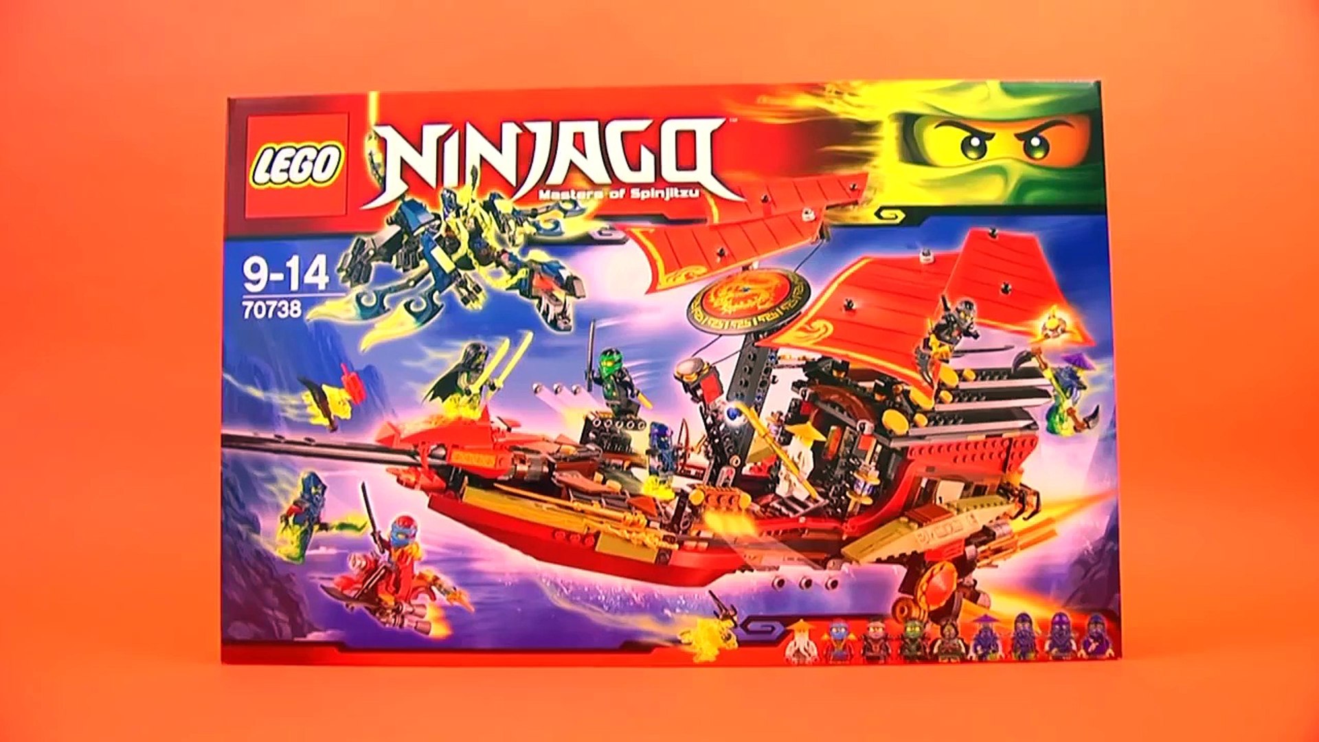 LEGO Ninjago 70738 Final Flight of Destinys Bounty - Dailymotion Video