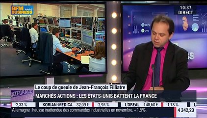 Le coup de gueule de Filliatre: Compétitivité des marchés actions européennes: "Les financiers sont bien éloignés de la réalité" – 07/01