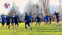 Coupe de France (32ès) : Entrainement du FC Mulhouse contre Bourg-Péronnas