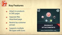 Magento Product Attachments Extension by FME