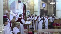 Célébration de Noël pour les Chrétiens Coptes d'Egypte