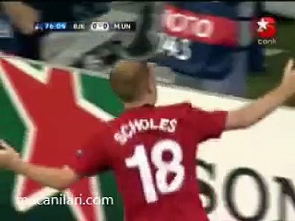 15.09.2009 - 2009-2010 Champions League Group B Matchday 1 Beşiktaş 0-1 Manchester United