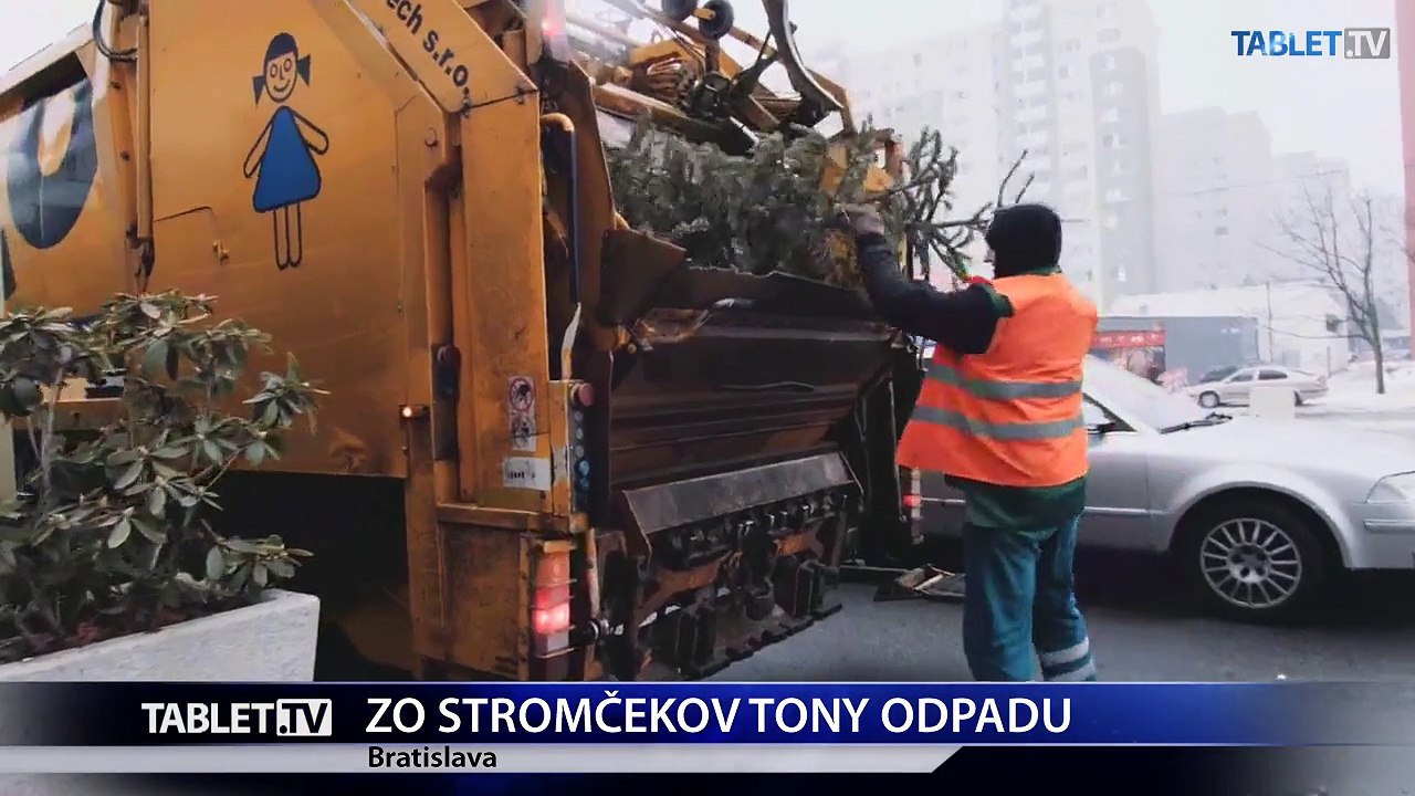 Zo stromčekov tony odpadu