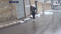 مأساة إنسانية في مضايا بريف دمشق جراء الحصار