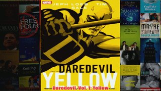 Daredevil Vol 1 Yellow