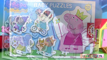 Peppa Pig Puzzle Jouet pour Bébé Baby Puzzle Playset