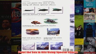 Paint the Sea in Oils Using Special Effects