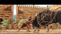 Baahubali  Bhallaladeva’s amazing bull fight behind-the-scenes video