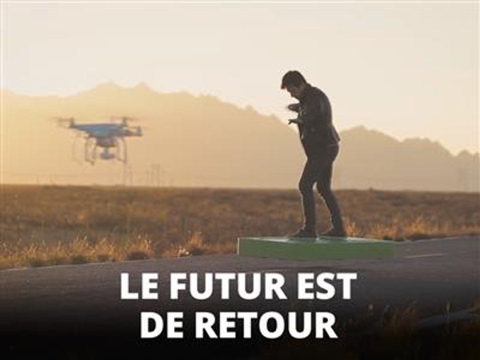 Ça y est, l'hoverboard est une réalité... ou presque !