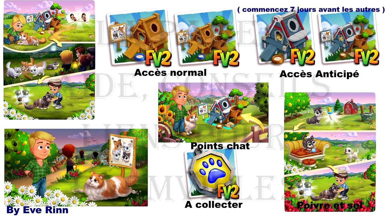 Farmville 2 A la recherche des chatons perdus