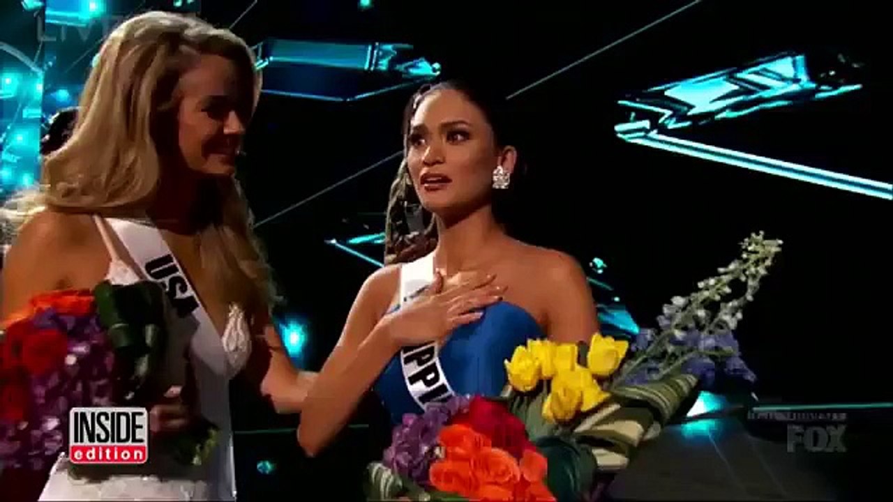 Miss Universe Its Not a Good Idea to Share My Crown with Miss Colombia