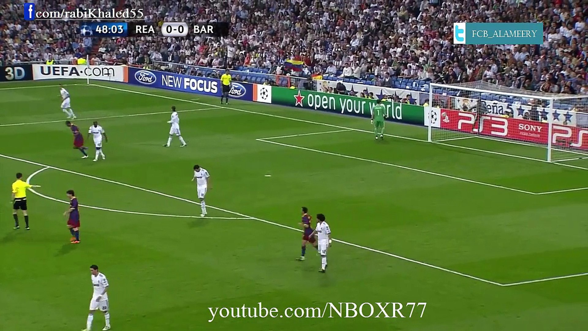 barcelona vs real madrid 2-0 champions league semi final Second Half -  فيديو Dailymotion