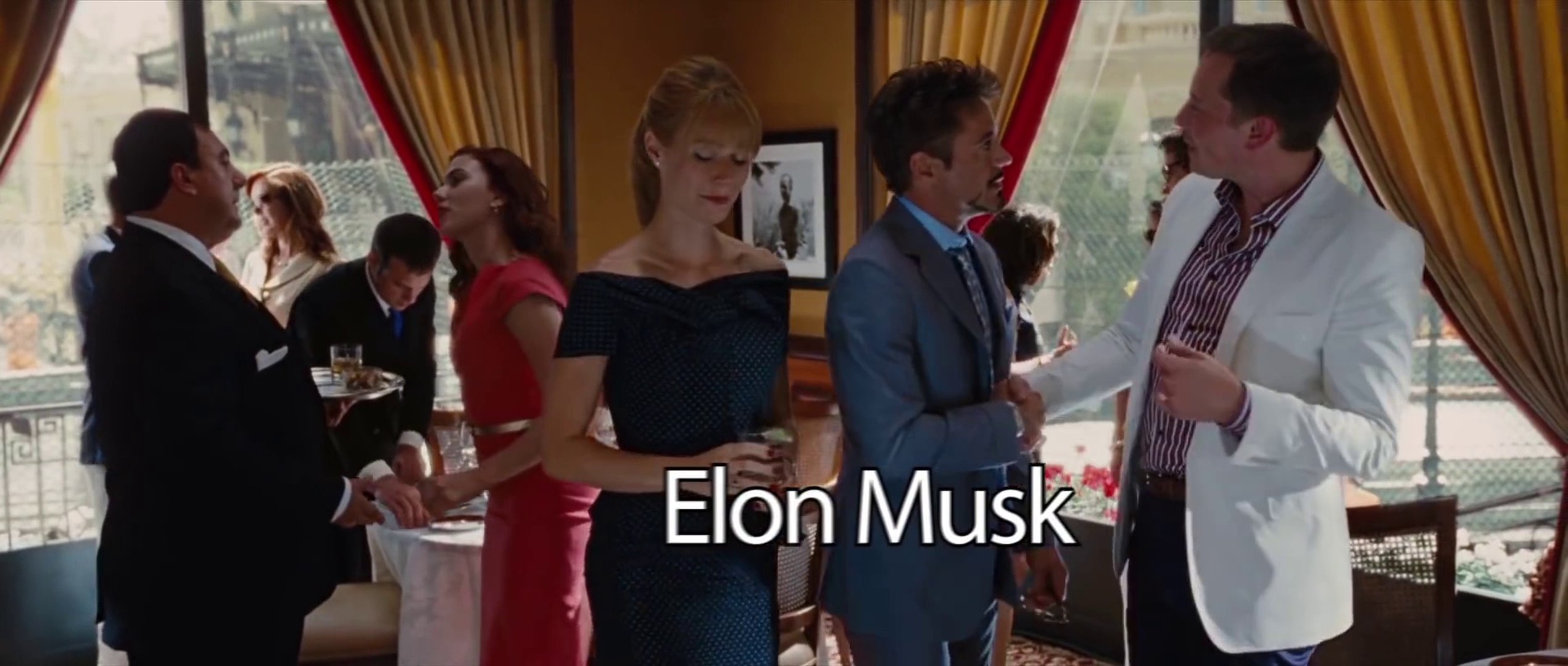 Elon Musk Iron Man 2