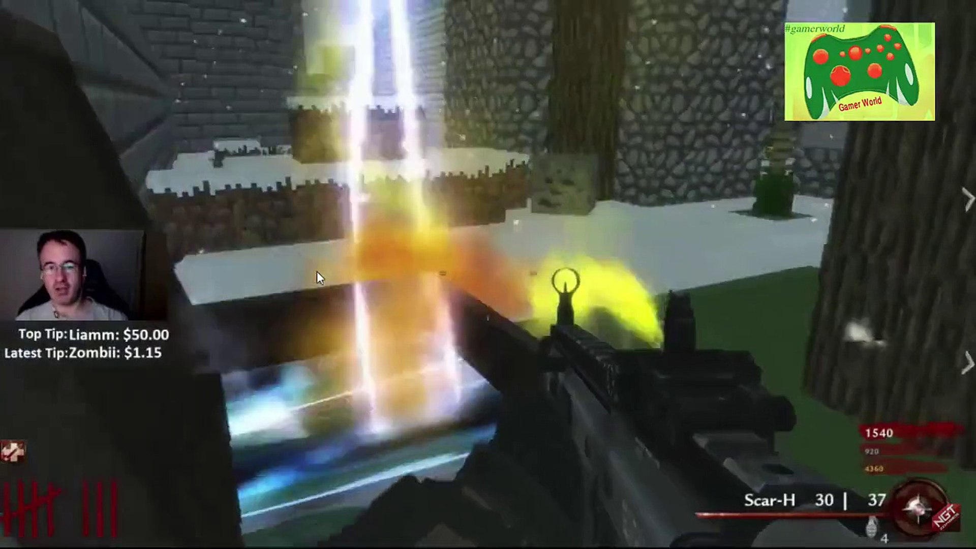 Minecraft COD ZOMBIES #3 with Vikkstar123 (Minecraft Zombie Survival)