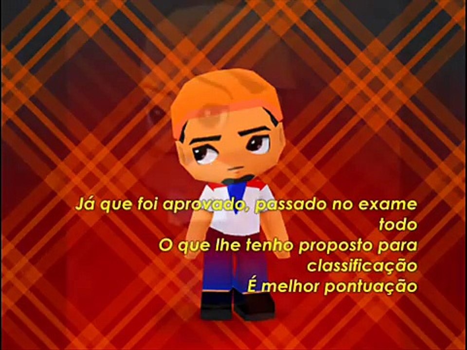 Gabarita a prova toda ("Tão linda e tão louca")