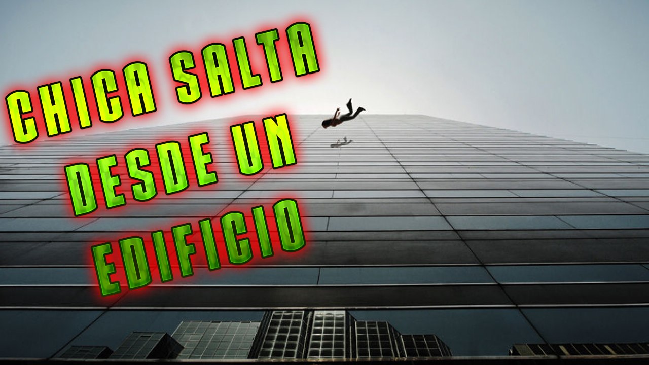 Atrapa a Una Mujer Que Se Tira Desde Un Piso 11