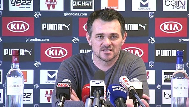 Conférence avant MHSC vs FCGB - Willy Sagnol