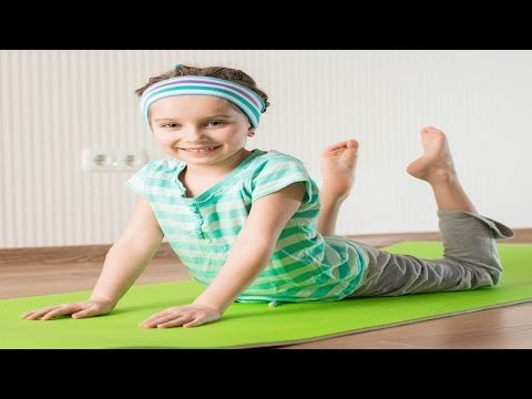 Yoga For Kids Obesity - Bhujangasana For Weight Loss - English