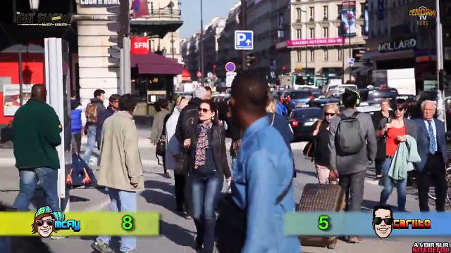 McFly & Carlito testent la réaction des Parisiens