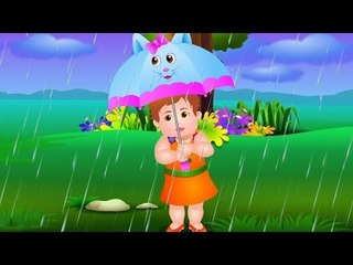 Drops Of Rain - Nursery Rhyme With Lyrics