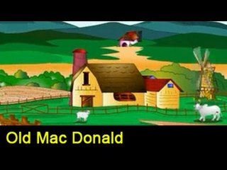 Old Mac Donald | Famous Nursery Rhymes for Kids