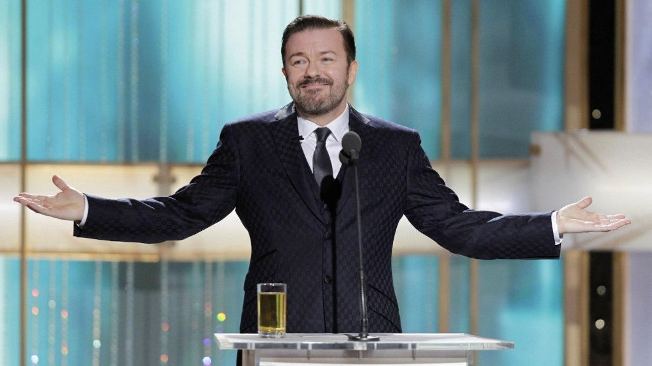Ricky Gervais's favorite award show targets