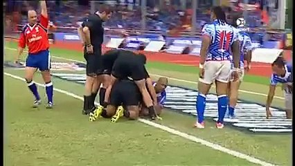 George Moala Scores a try on debut for All Blacks