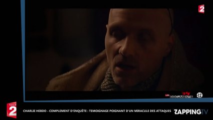 Charlie Hebdo – Complément d'enquête : Le témoignage poignant d'un miraculé des attaques (Vidéo)