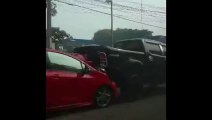 How Thai driver get rear ended crashing other Car and lying!