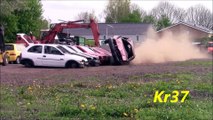 Crash test extrême d'une Volvo 850