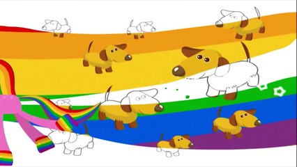 Video herunterladen: Цвета для детей развивающий мультфильм для малышей Лошадка Радуга, учим цвета