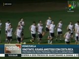 Selección de fútbol venezolana se medirá ante Costa Rica el 2-F