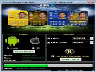 FIFA 16 Ultimate Team Hack - FIFA Points & Coins 2016 Download